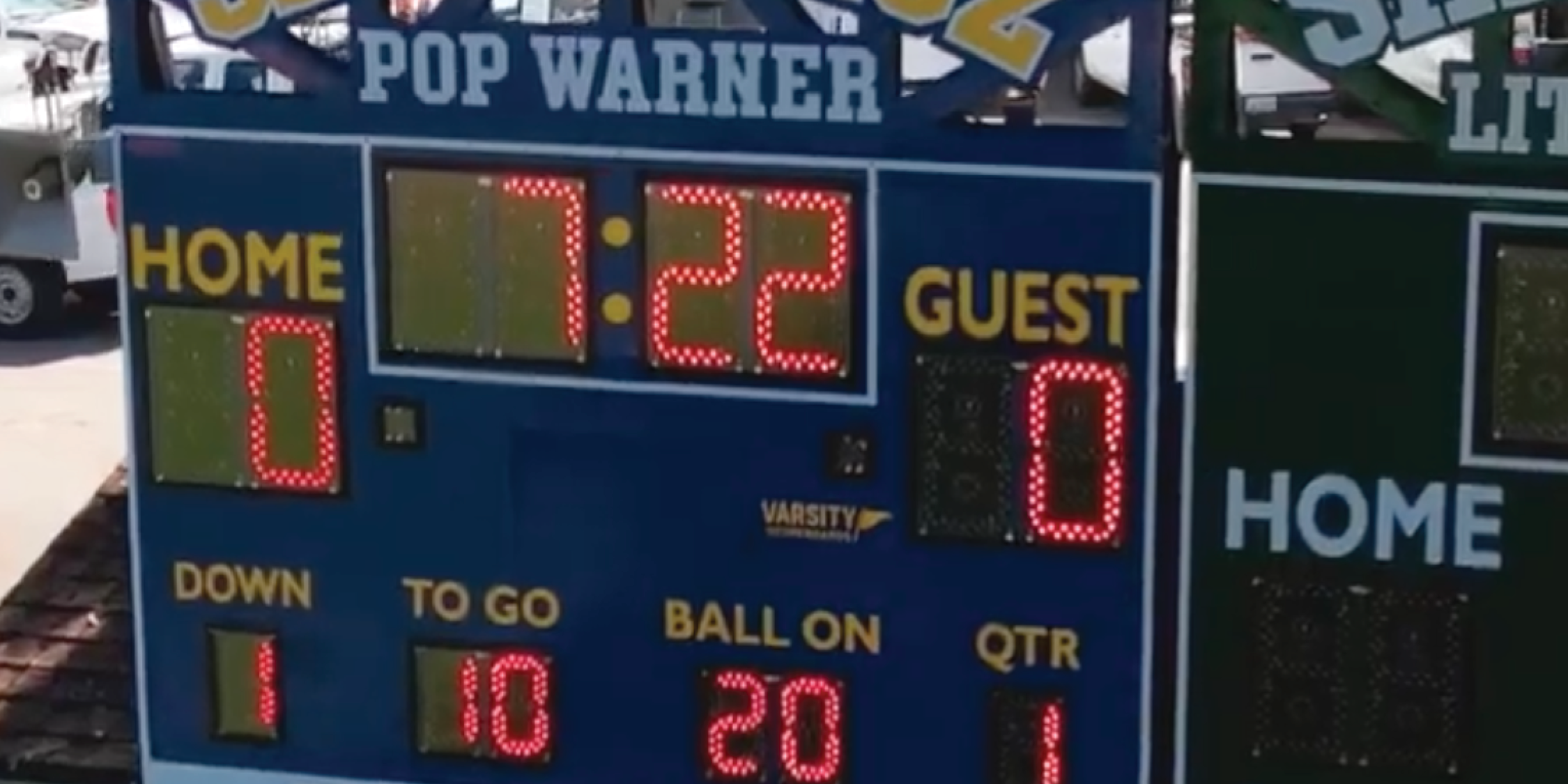 Pop Warner Scoreboard Feature Image