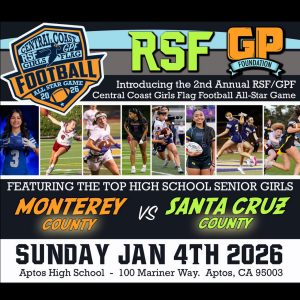 2026 Girls Flag Footbal Events Graphic