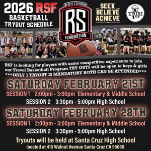 2026 RSF Basketball Tryouts Events Graphic